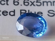Zaffiro blu naturale - naturale, 0.81