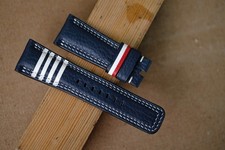 Cinturino blu fatto a mano per cinturino Seven Friday fascia SevenFriday taglia 28