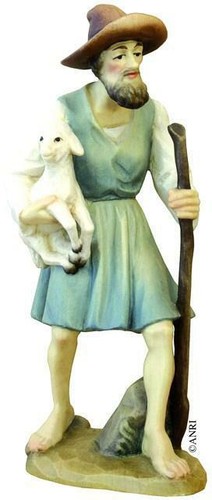 Anri statuina pastore con - anri, |