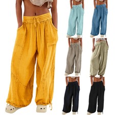 Donne Sciolte Pantaloni Di