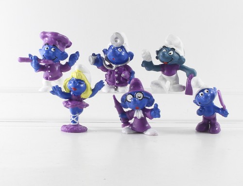 Puffi 6 x - x, personaggi