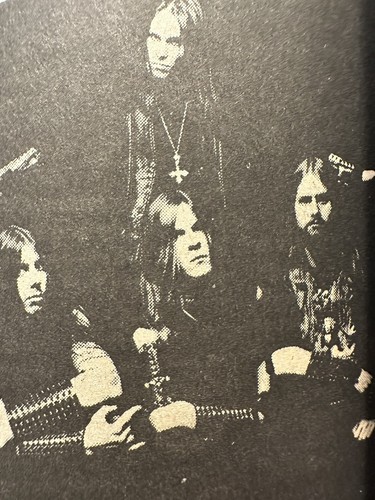 Vtg underground metal zine - metal,