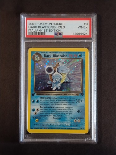 Dark blastoise holo set - holo, 3/82