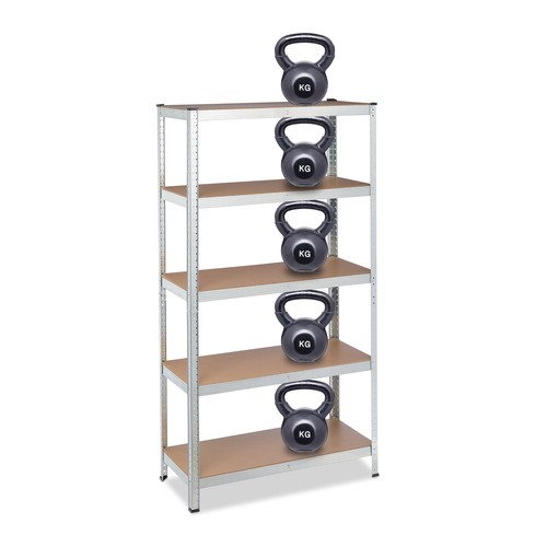 Scaffale zincato con 1325 - , kg