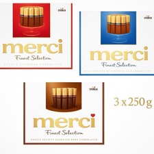 3 x 250 g Storck MERCI Finest