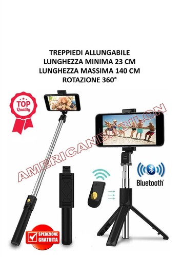 Selfie stick treppiedi - selfie,