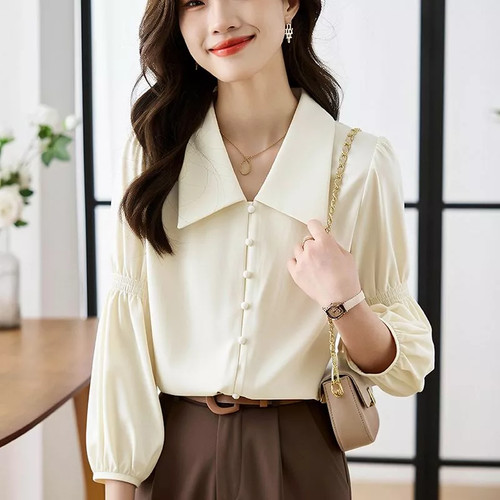 Camicia donna elegante maniche - camicia,