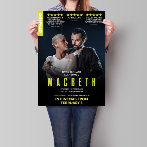 Poster macbeth david - tennant, &