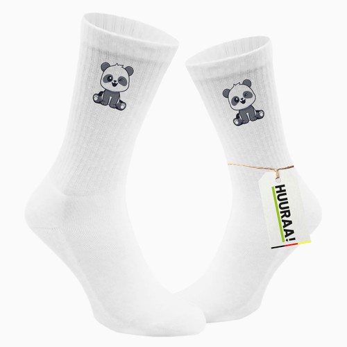 Calze unisex panda - , fumetto