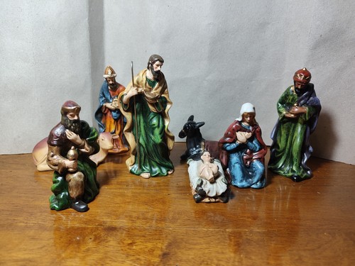 Statuine presepe ceramica - in,