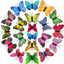 DNDGDLUA 20 farfalle colorate