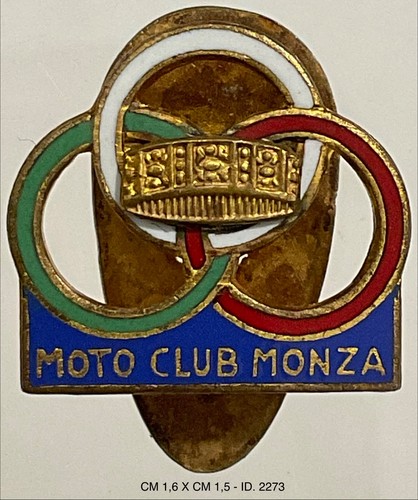 Moto club monza distintivo - moto,