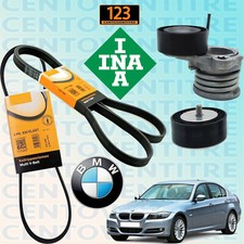 Kit Cinghie Servizi + Tendicinghia + Rullo BMW Serie 3 E90 318d 320d  Motore M47