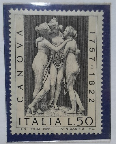 Italia 1972 antonio canova - italia,