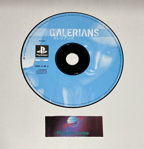 Galerians ps1 cd3 loose - -,