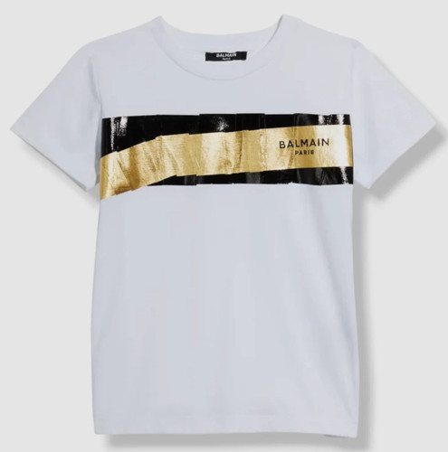 Shirt maglietta balmain - t-shirt,