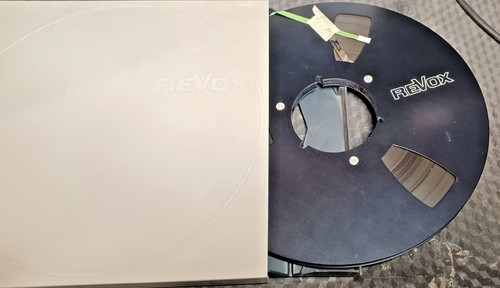 Revox reel bobina aluminium - reel,