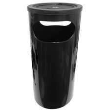 Posacenere con Gettacarte nero