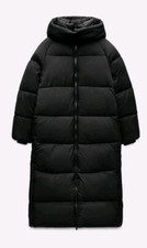 ZARA GIACCA LUNGA ANORAK CON