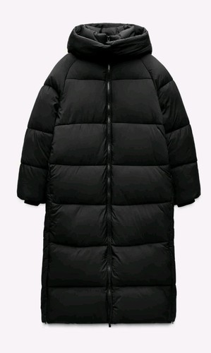 Zara giacca lunga anorak - anorak, con