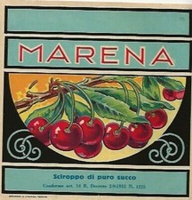 ETICHETTA SCIROPPO PURO SUCCO