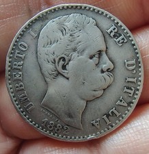 Umberto I, 2 lire 1882