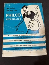 Frigorifero Philco 1950 -Come