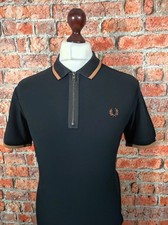 Polo Fred Perry con zip a
