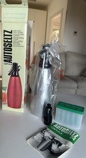 EROGATORE SELTZ-GIMAS AUTOSELTZ 74 ITALIA-ACCIAIO ANNODIZZATO-ARGENTO VINTAG