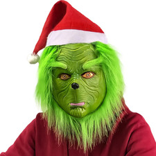 Maschera Grinch Adulto Con