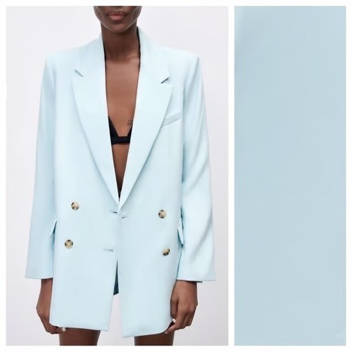 Blazer doppiopetto zara - blazer,