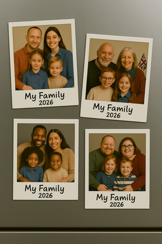 Personalised retro photo - retro,