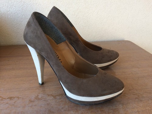 Scarpe decolté con plateau - ,
