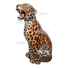 Statua Giaguaro in ceramica