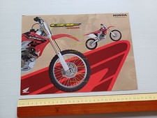 Honda CRF 450 R 2005 depliant inglese francese originale