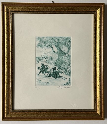 Quadro incisione acquatinta