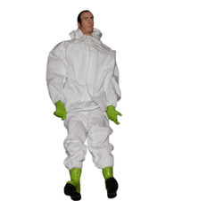 bambola Hero Force Artic action figure personaggio Gig tuta bianca