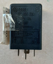 RELE' 12 V-171955529-10A-NUOVO ORIGINALE-AUDI-VW GOLF-PASSAT-TEMPORIZZATO