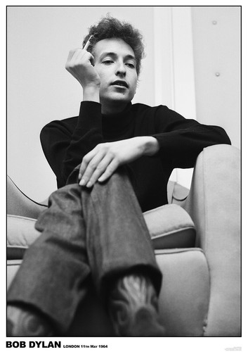 Bob dylan poster 1964 - dylan, london