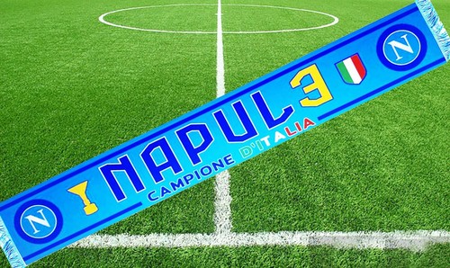 Sciarpa campione ssc napoli - sciarpa,