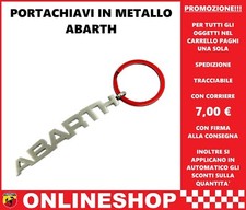PORTACHIAVI ABARTH ACCIAIO