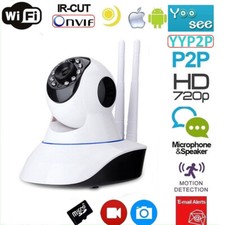 TELECAMERA WIFI WIRELESS MOTORIZZATA IP CAM 1080P HD PER UFFICIO LAVORO CASA SD