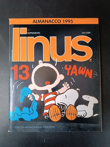Fumetto almanacco linus - fumetto,