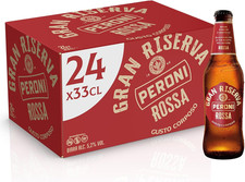 Cassa da 24 Birra Rossa Gran Riserva 33cl Gusto Corposo Malto Caramello 5.2%