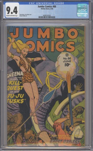 Jumbo comics cgc - comics,
