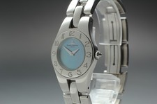 【Quasi come nuovo】Baume & Mercier Linea 65305 24 mm quadrante blu quarzo donna dal GIAPPONE