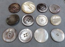 Lotto 12 bottoni vintage MOP