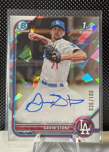 Gavin stone 2022 topps 1st - gavin,