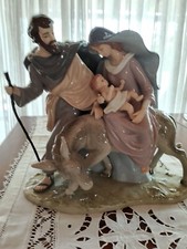 Natività in porcellana " Fuga