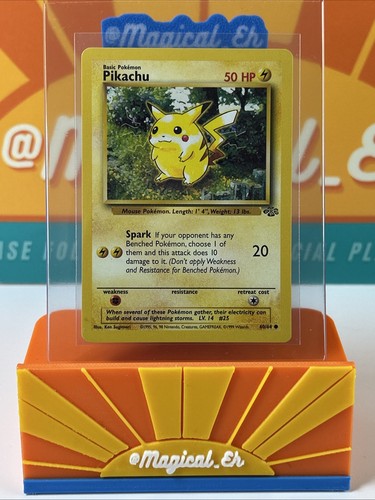 Pikachu pokemon tcg 1999 - pokemon,